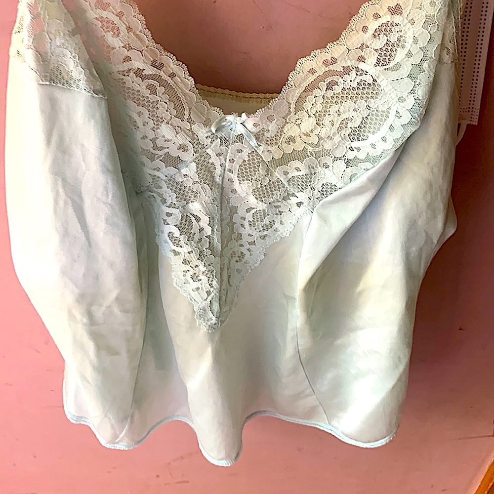 Light blue chemise